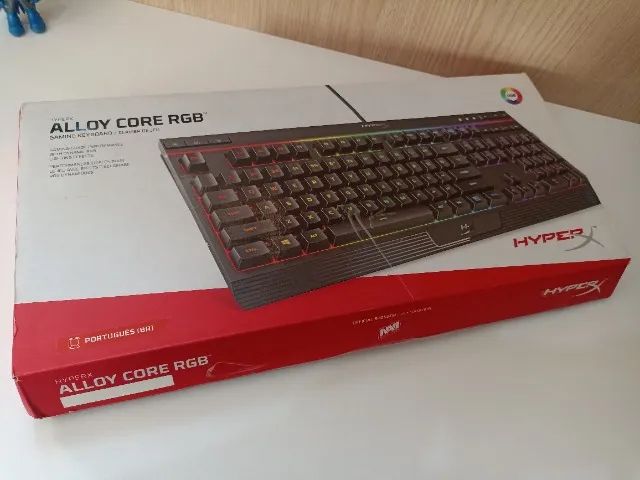 Teclado HyperX Alloy Core RGB Preto ABNT2 - Foto 4