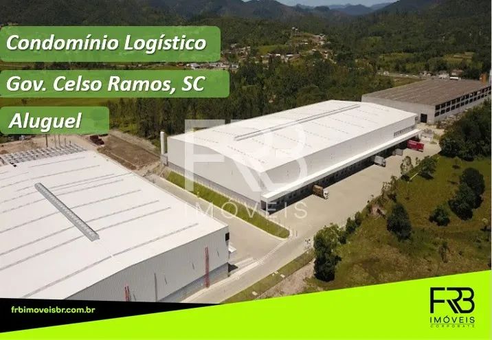 Galpão / Depósito / Armazém em Areias de Baixo - Governador Celso Ramos, SC