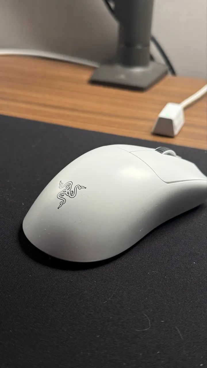 Mouse Razer Viper V3 Pro White | Completo na Caixa - Periféricos e