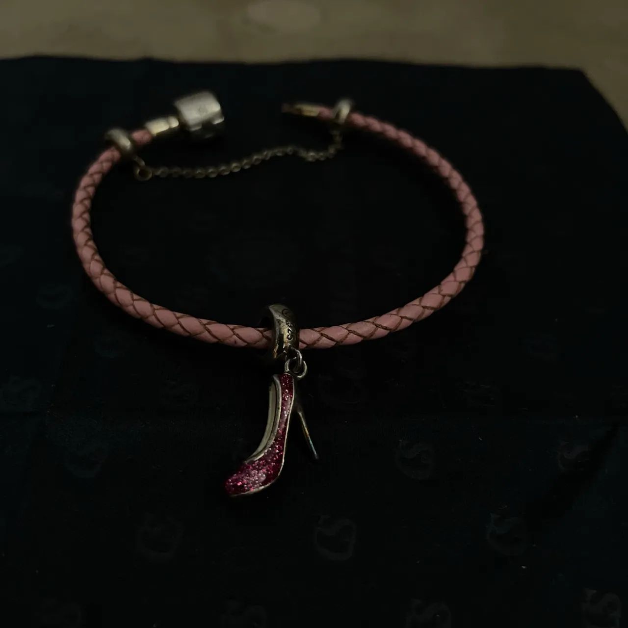 Pulseira trançada e pingente vivara  - Foto 4
