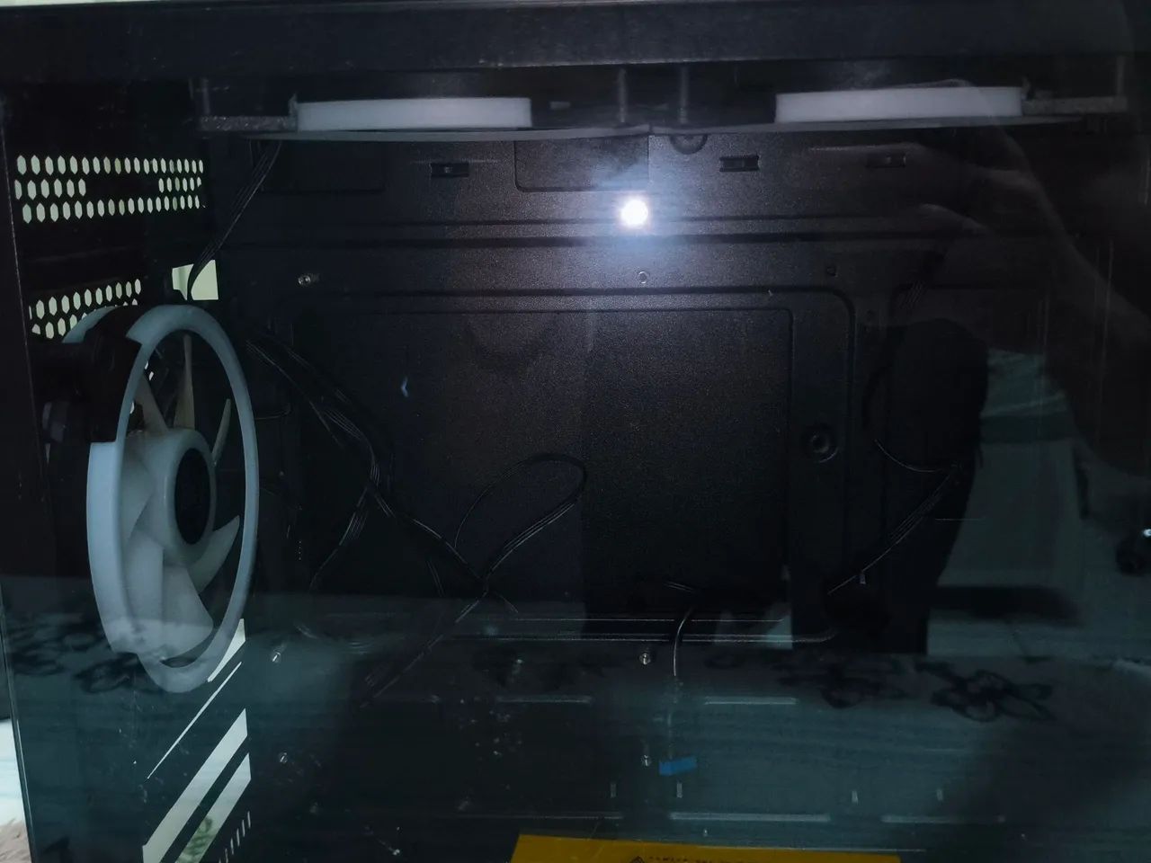 Gabinete preto com 3 fans  - Foto 3