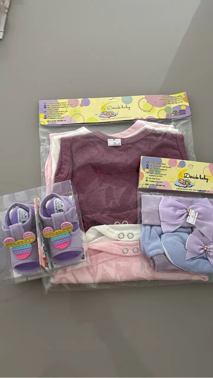 Kit para recém nascido 