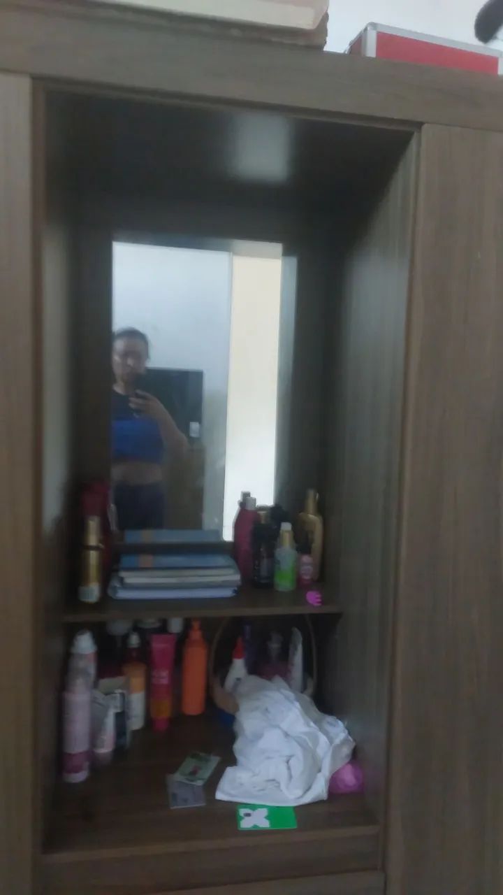 GUARDA ROUPA SOLTEIRO COM ESPELHO  - Foto 3