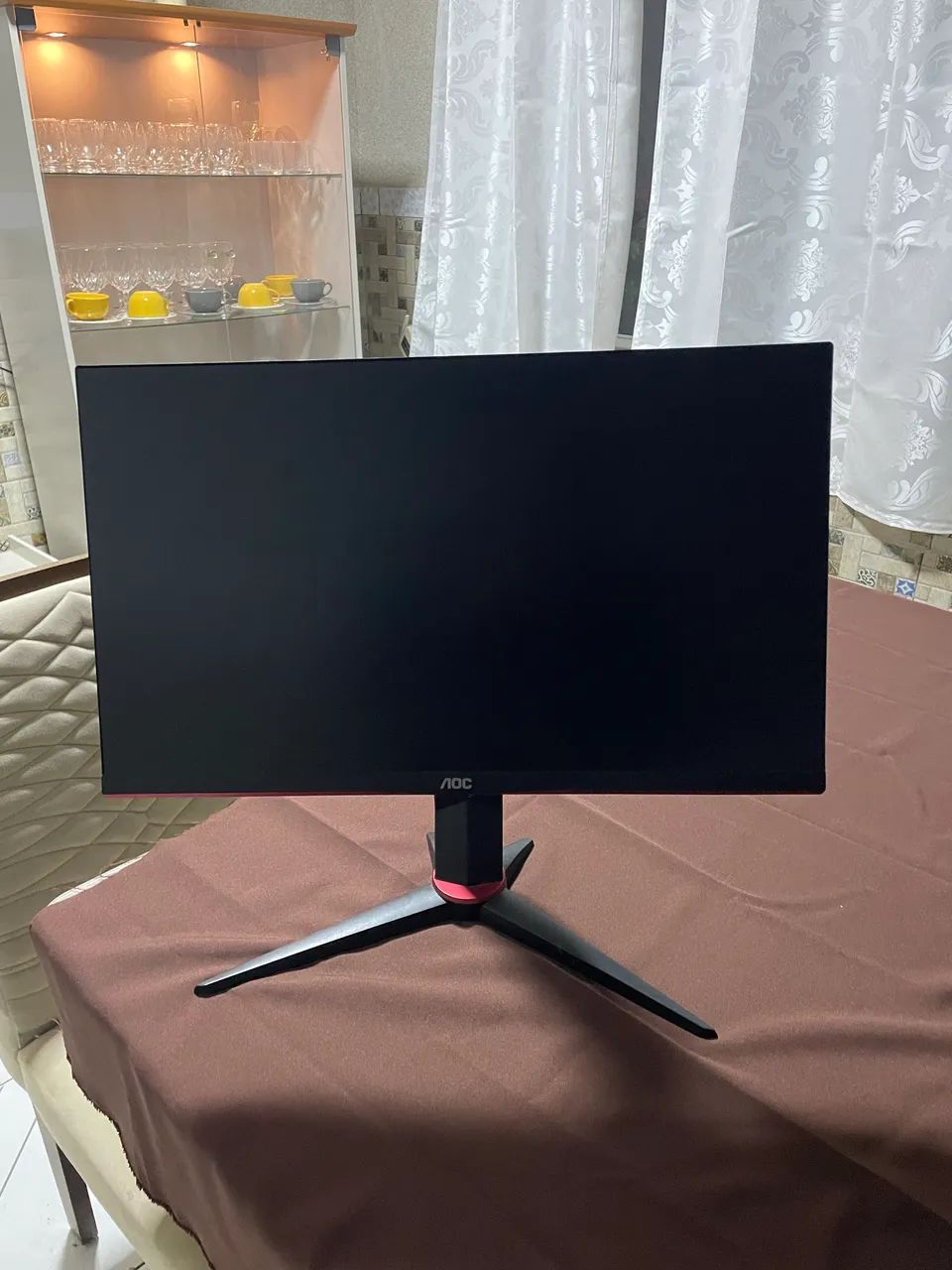 Aoc G2 24g2/bk 24pol Gamer Full Hd Preto/vermelho - Foto 4