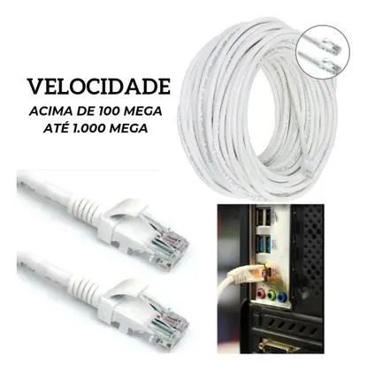 Cabo rede CAT6 20m IT-BLUE LE-316 - Foto 2