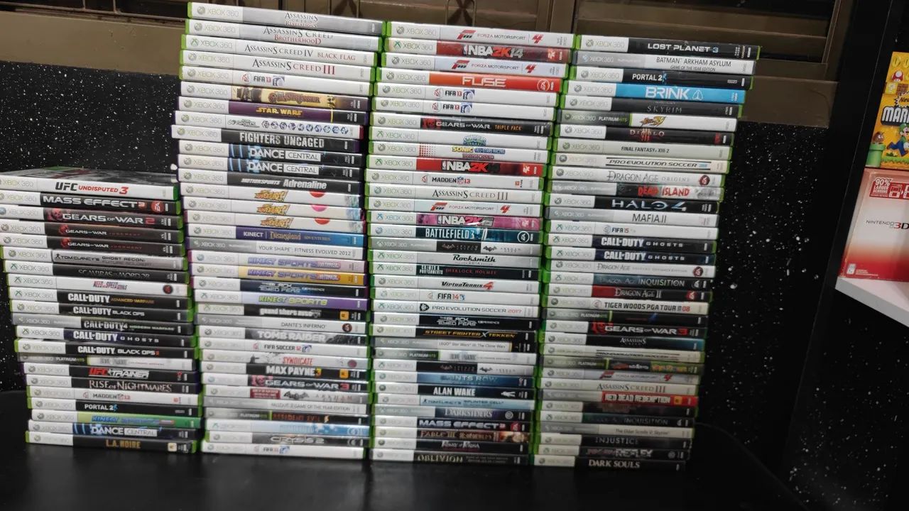 Jogos original de Xbox 360 