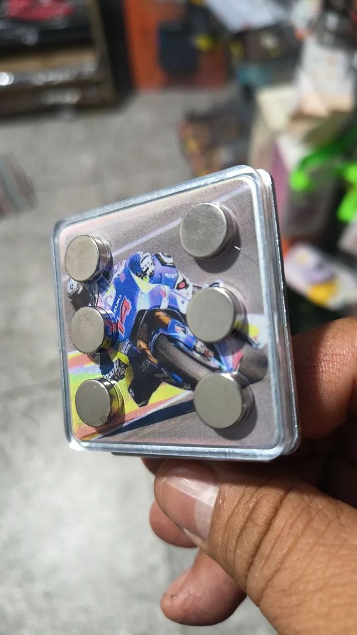 Suporte de imã para celular motos  - Foto 2