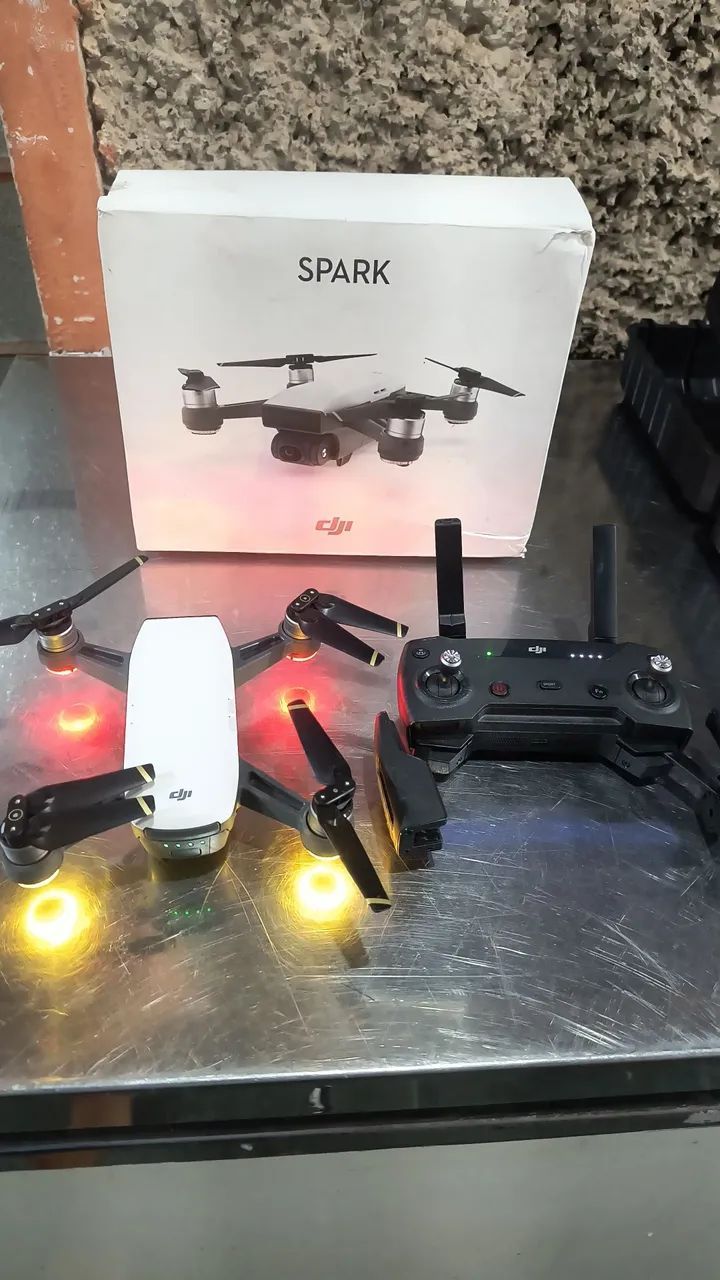 Drone dji spark com contre 