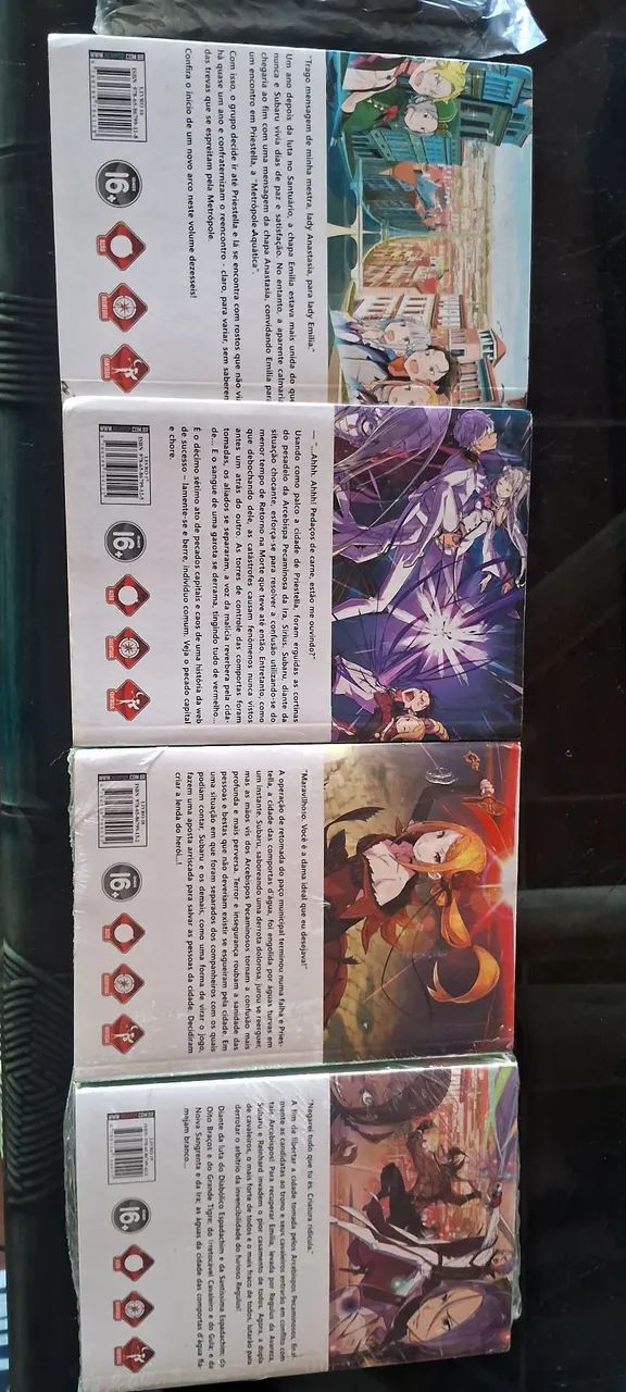Re:zero novel 16,17,18,19 - Foto 2