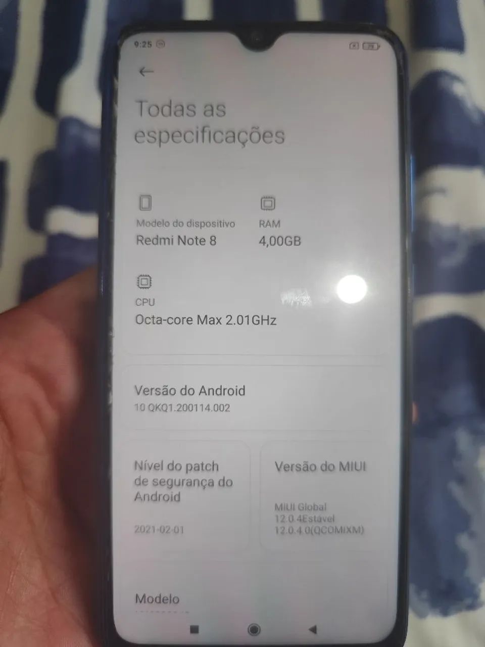 Celular xiami redmi note 8 dual SIM, entrada cartão SD - Foto 3