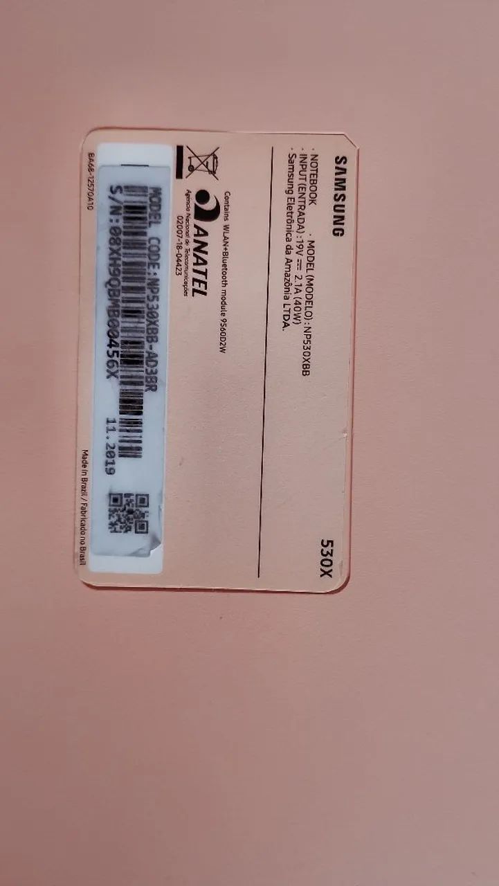 Notebook Samsung -850,00 - Foto 5