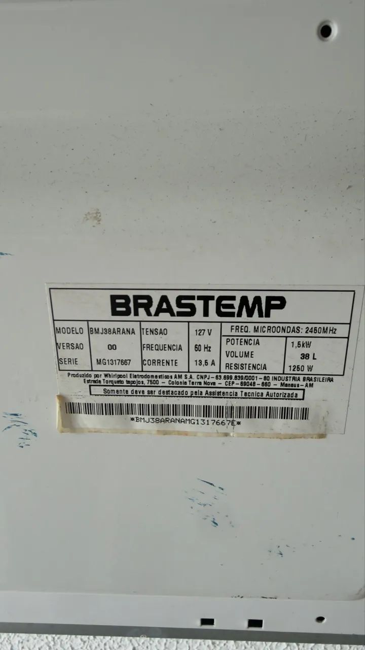 Microondas Brastemp 38L BMJ38ARANA - Foto 5