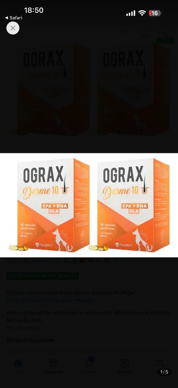 Ograx derme 10 