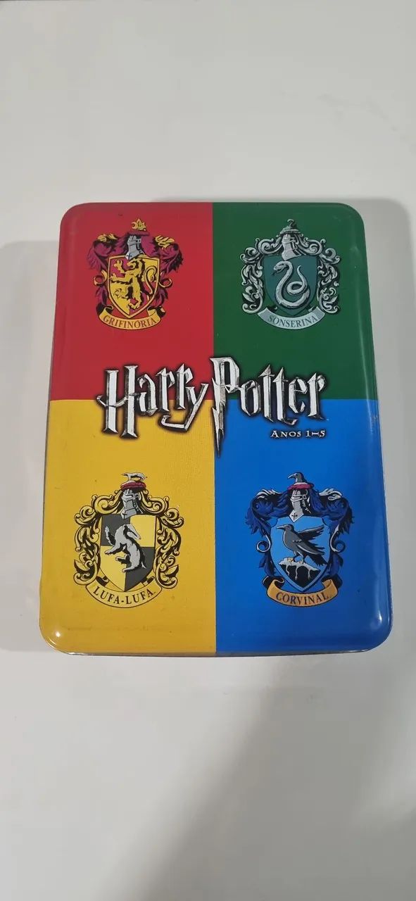 BOX DVDS HARRY POTTER ORIGINAL 