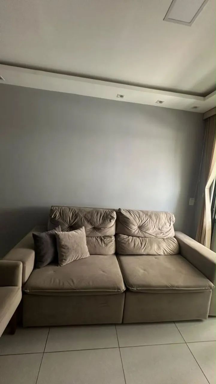 Sofa retrátil 3 lugares Jacaúna 