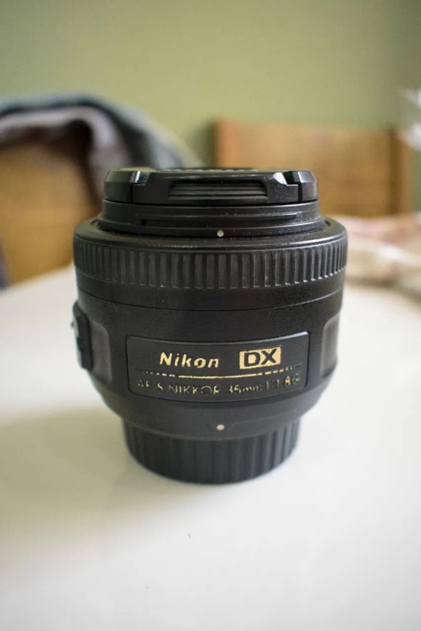 Lente Nikon 35mm f/1.8 AF-S | Impecável, Pouquíssimo Uso (Top para Retratos)