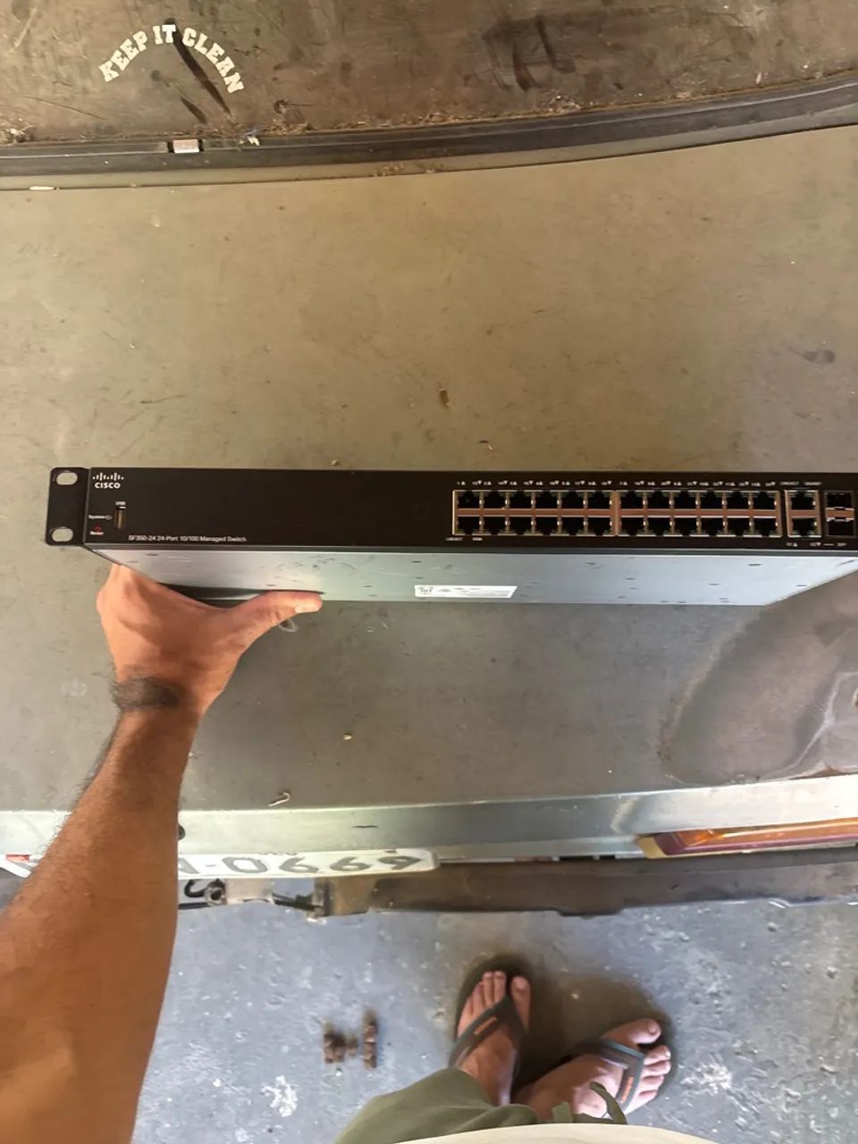 Switch cisco Af 350 24portas 