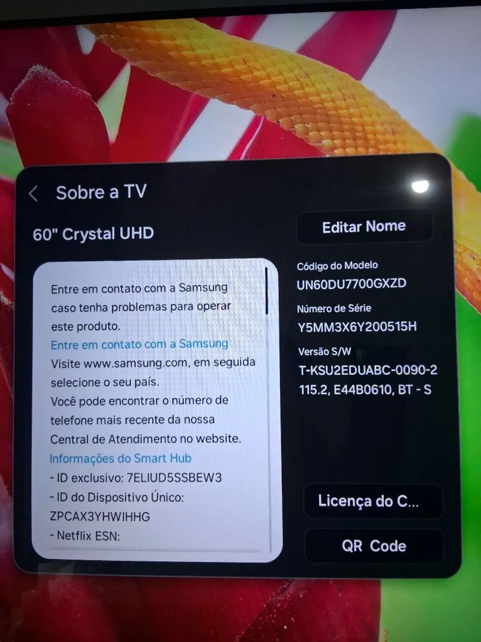 Smart TV 60" UHD 4K SAMSUNG  - Foto 3
