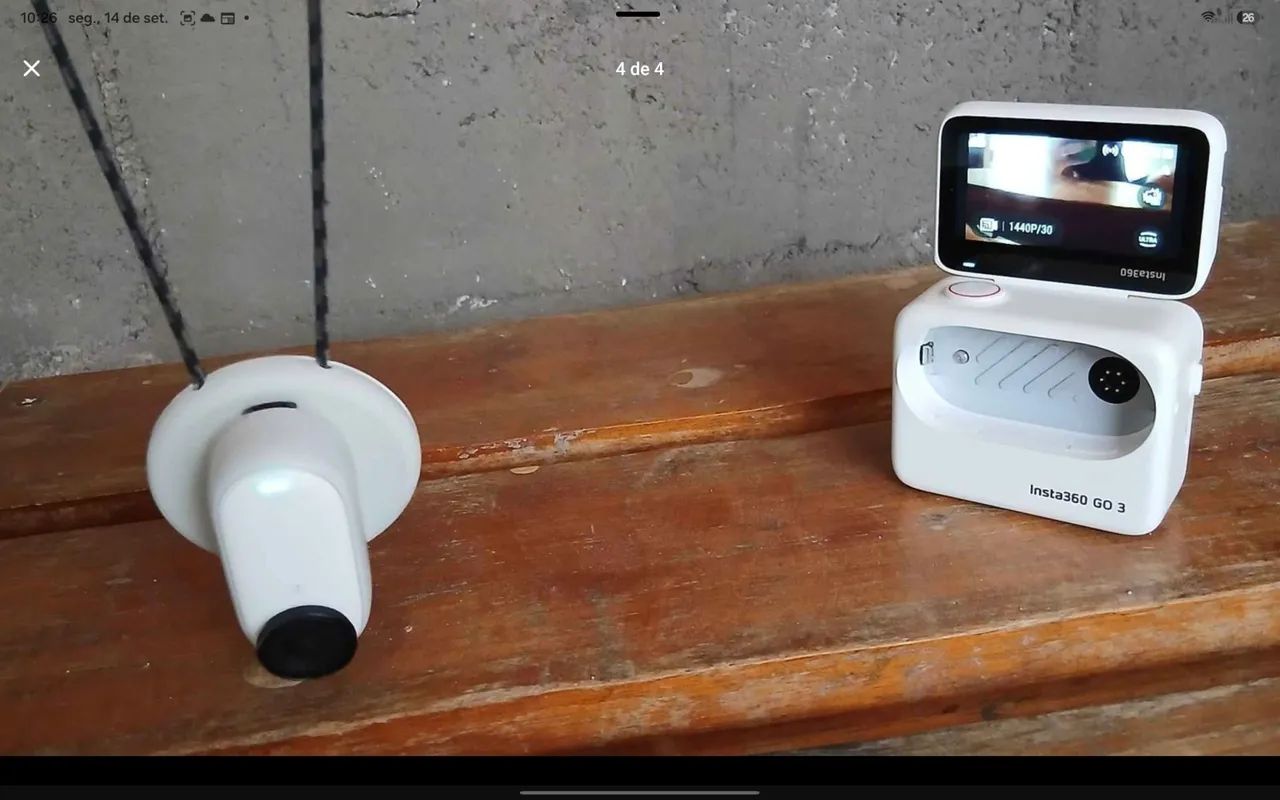 Insta 360 Go 3 COM ACTION POD E COLAR MAGNETICO - Foto 4