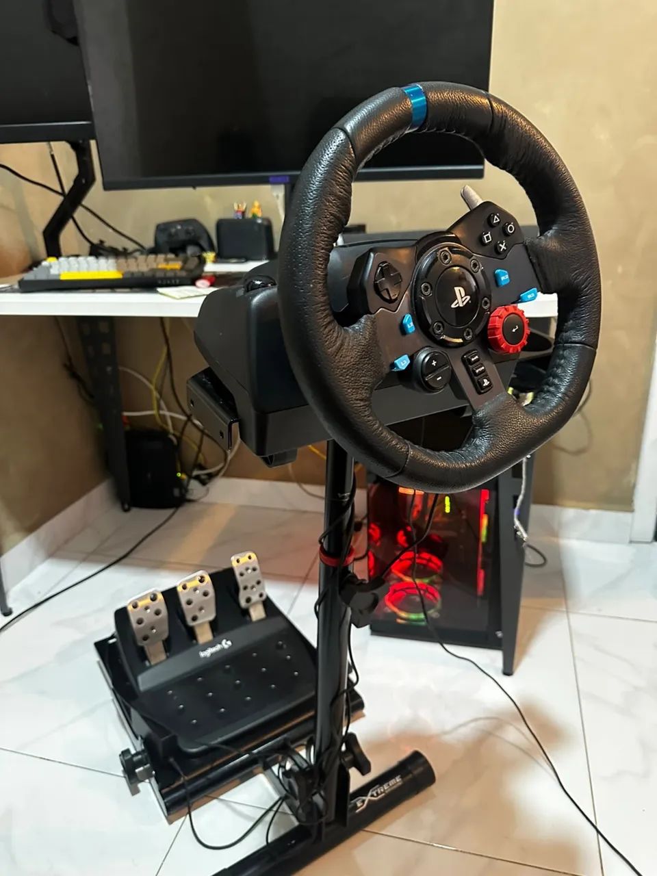 G29 + cockpit extreme Simracing - Foto 4