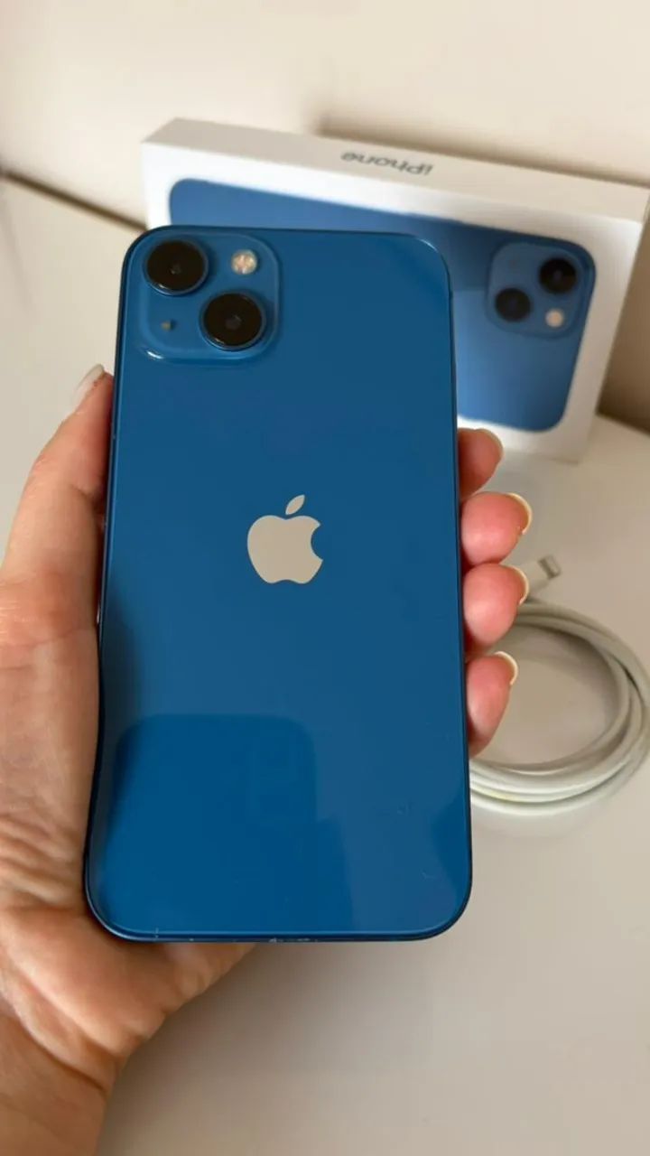 iPhone 13 256gb azul - Foto 2