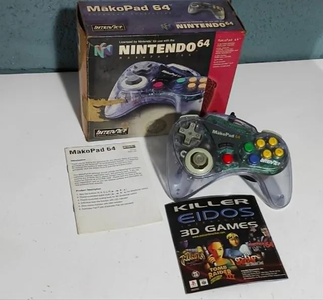 Controle InterAct MakoPad 64 para Nintendo 64