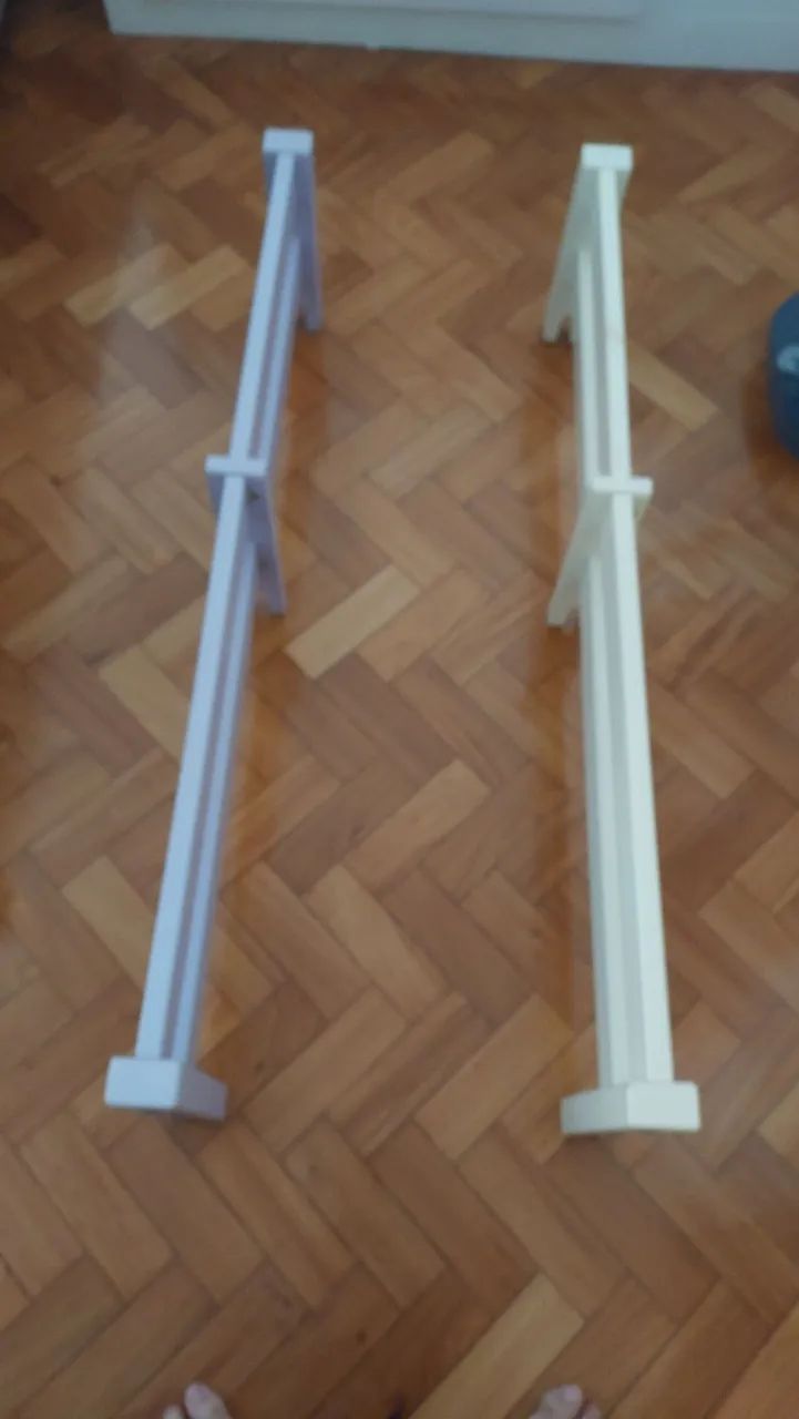Grade de proteção de madeira para cama infantil - Foto 3