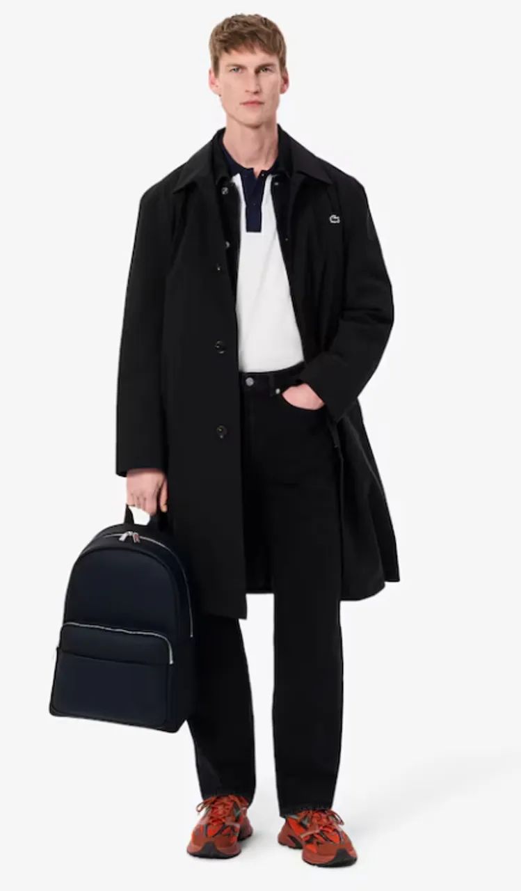 Mochila Clássica Executiva Masculina Lacoste Original
