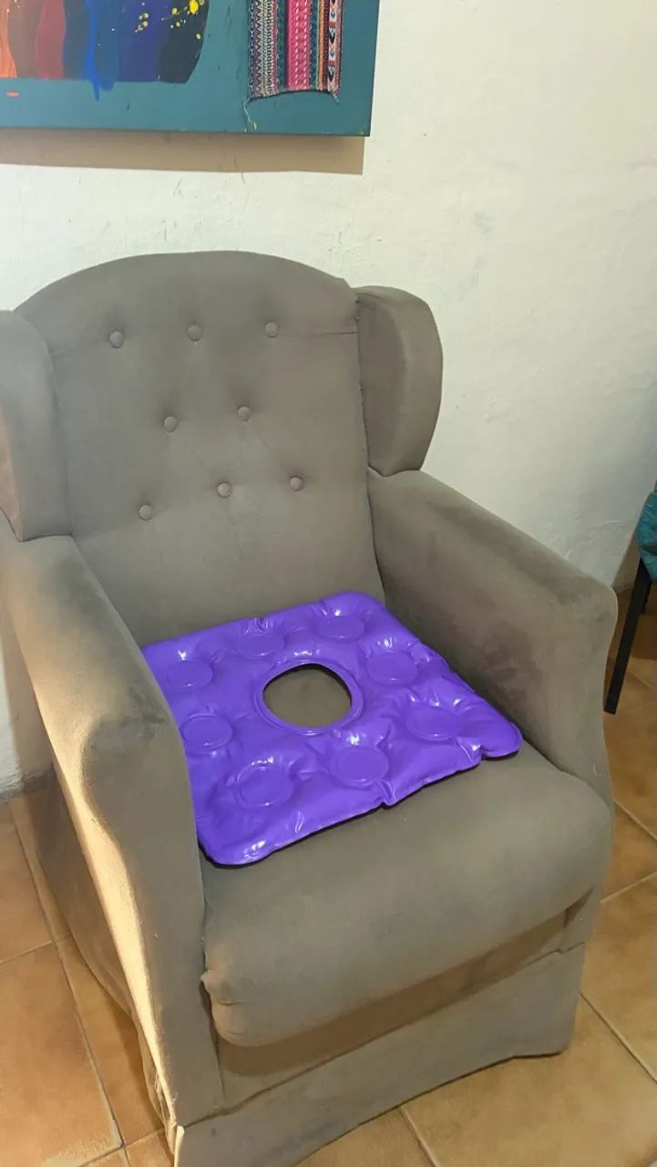 Almofada Inflável Quadrada com Orifício  - Foto 2
