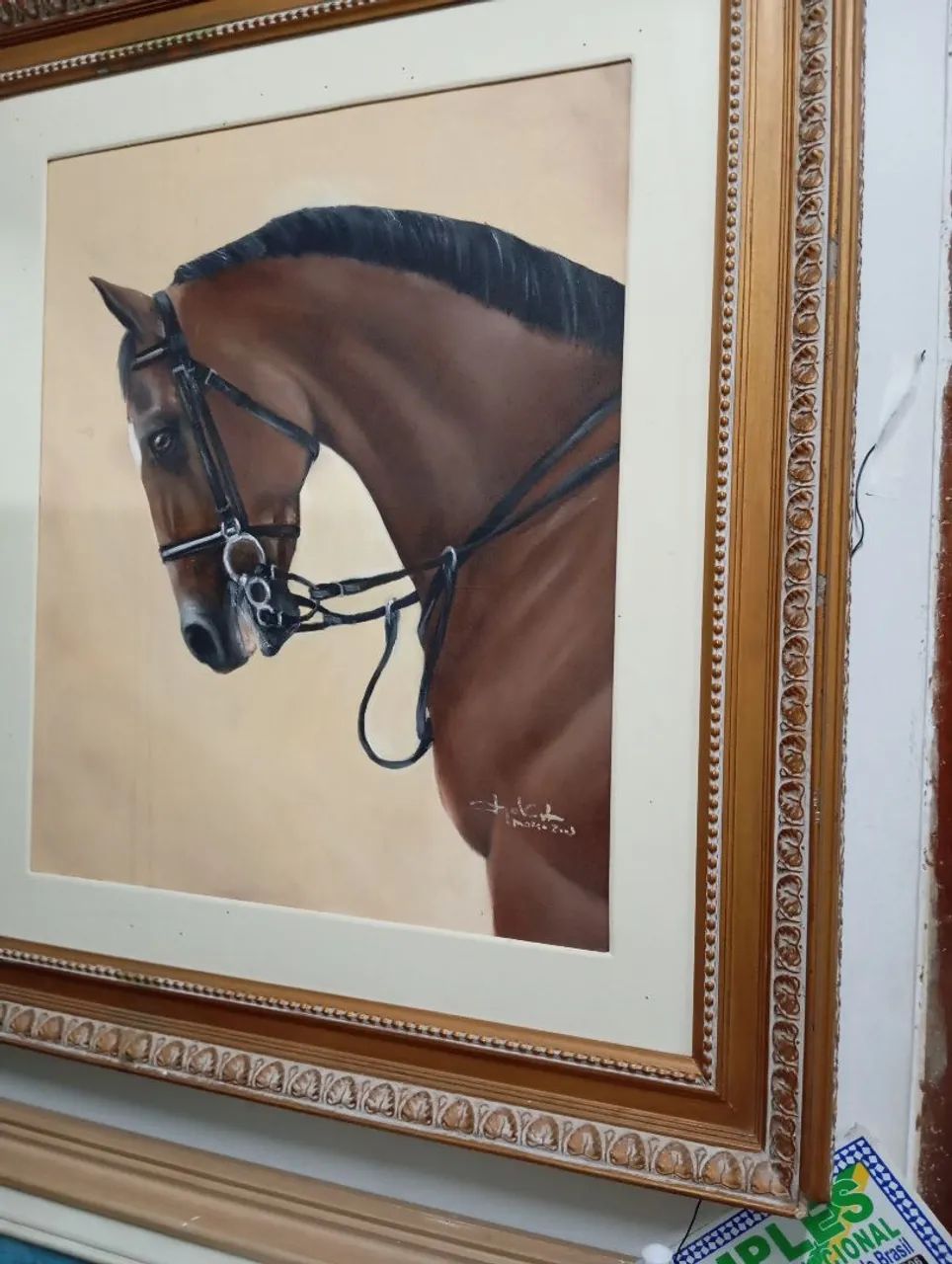 Quadro cabeça de cavalo  - Foto 4