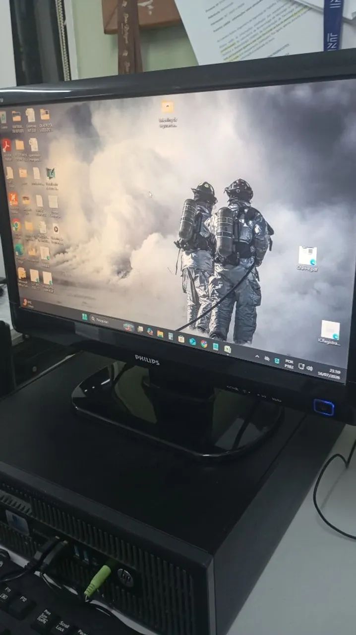 Monitor philips 18'5" modelo tft185w80psa