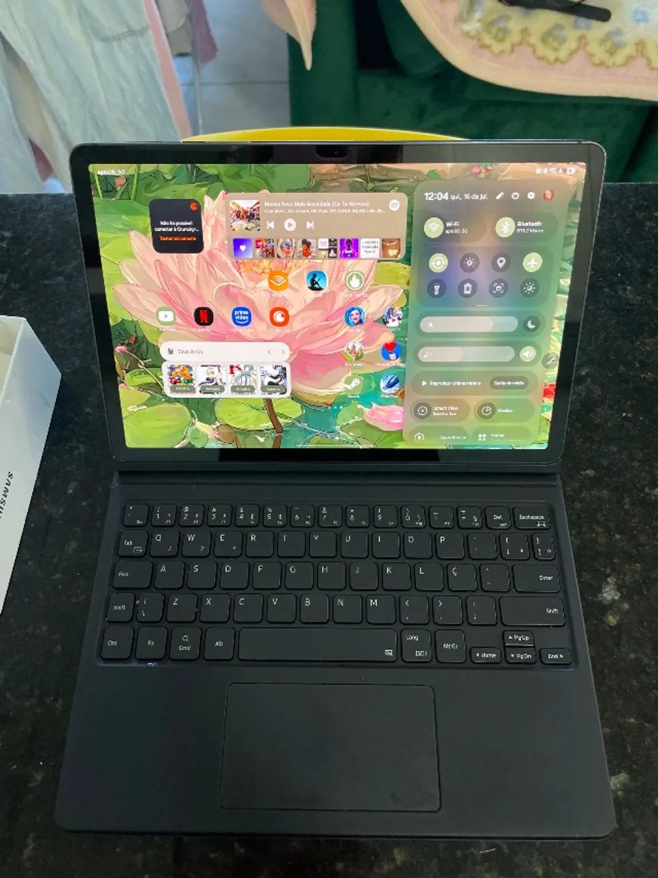 Tablet Samsung Galaxy Tab S9 256gb 12gb RAM Tela 11 Polegadas Cor Grafite - Foto 2