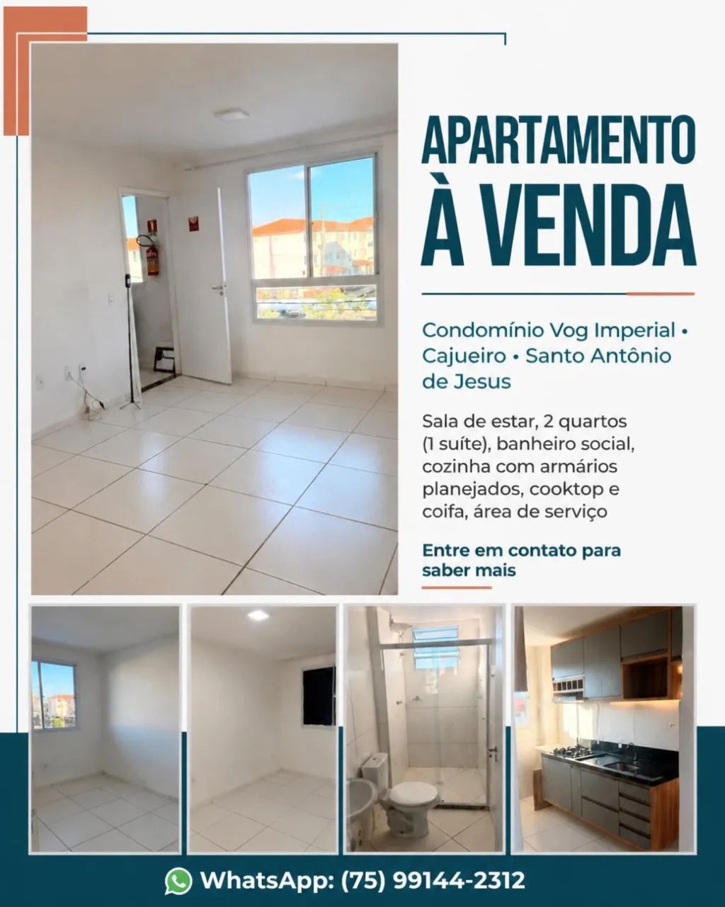 APARTAMENTO À VENDA 