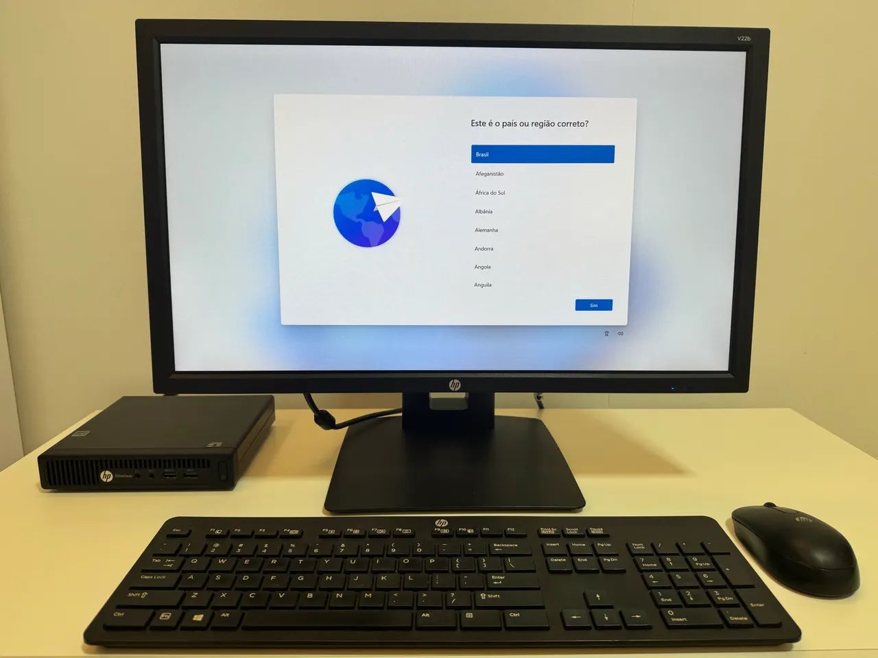 HP mini Desk Elitedesk 705 G3 8Gb SSD 120