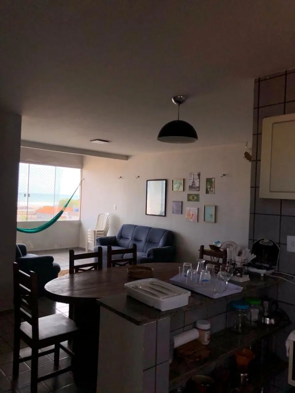 Apartamento temporada 3 quartos com som e vista do mar - Foto 4