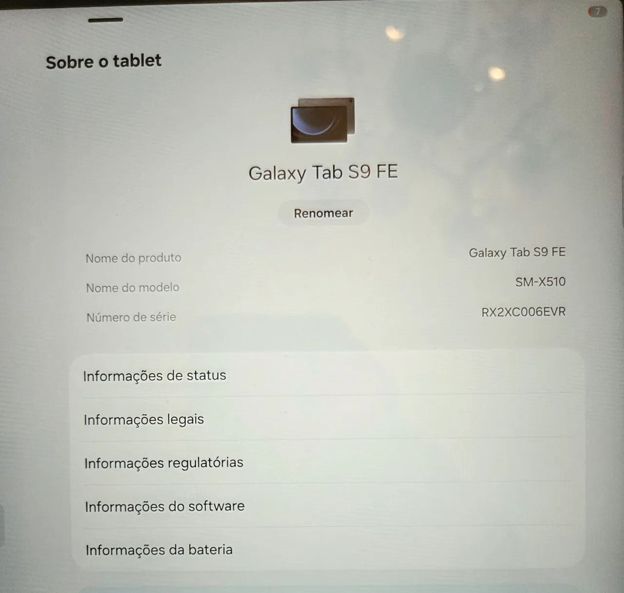 Tablet Samsung S9 fe  - Foto 5