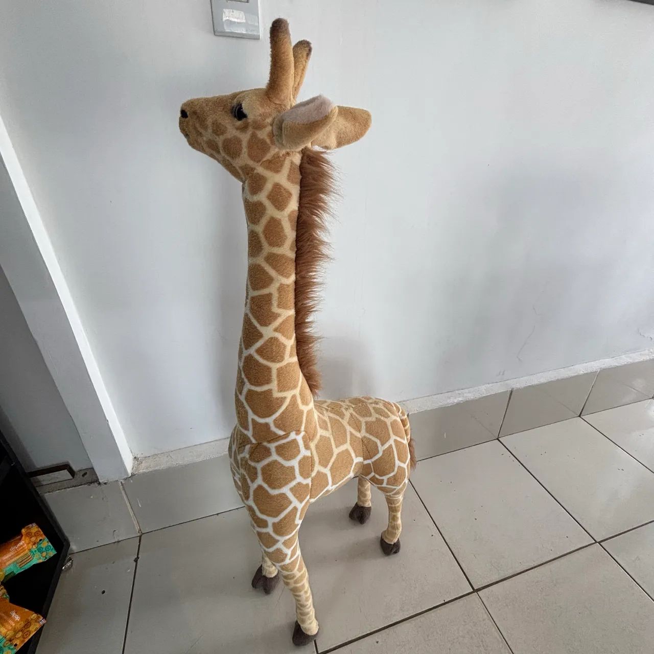 Girafa de pelúcia infantil  - Foto 2