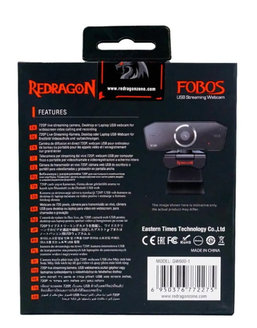 Webcam Redragon - Foto 5