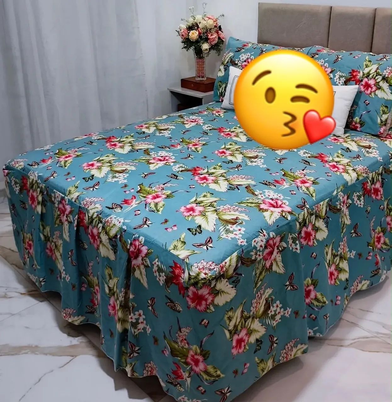 Colcha de cama babado  - Foto 4