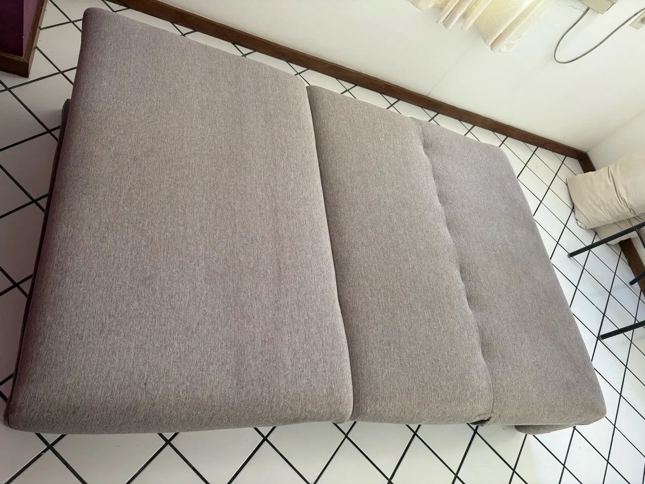 Sofá cama Tok Stok reformado - Foto 2