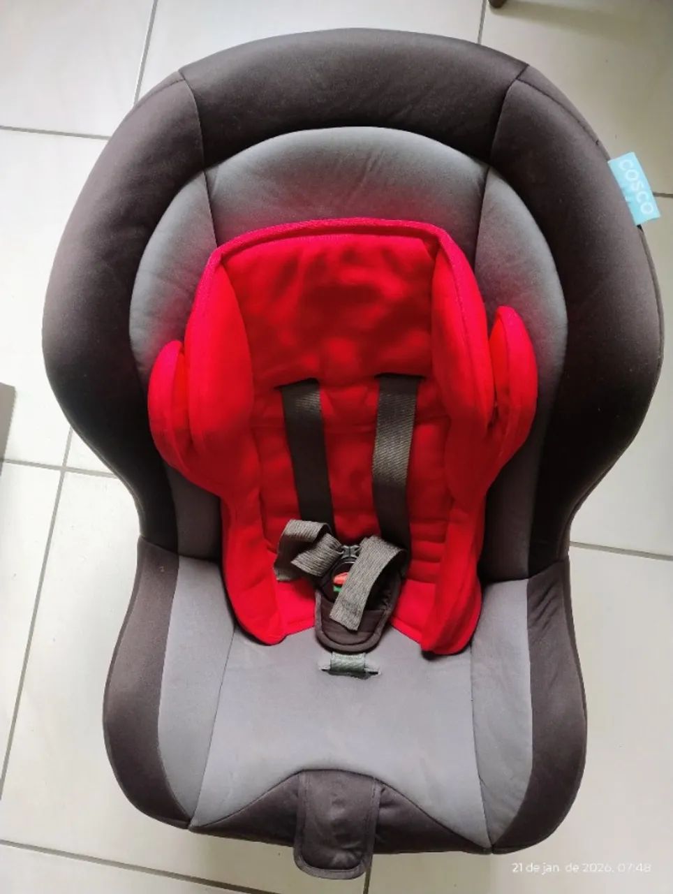 Cadeira para Auto Simple Safe Preto 0 à 25kg Cosco  - Foto 3