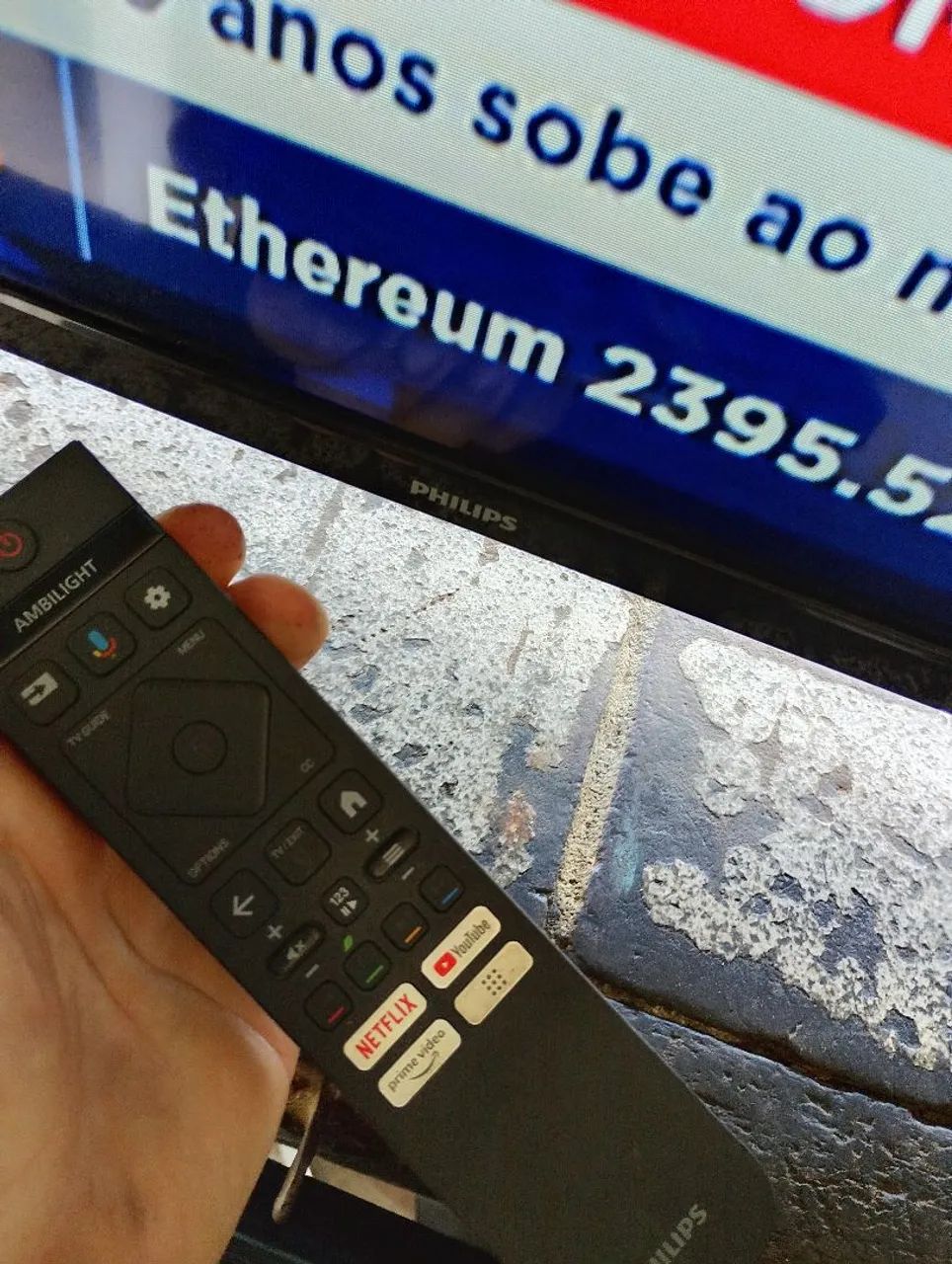 Tv Philips Smart tv Android 43; polegadas. - Foto 5