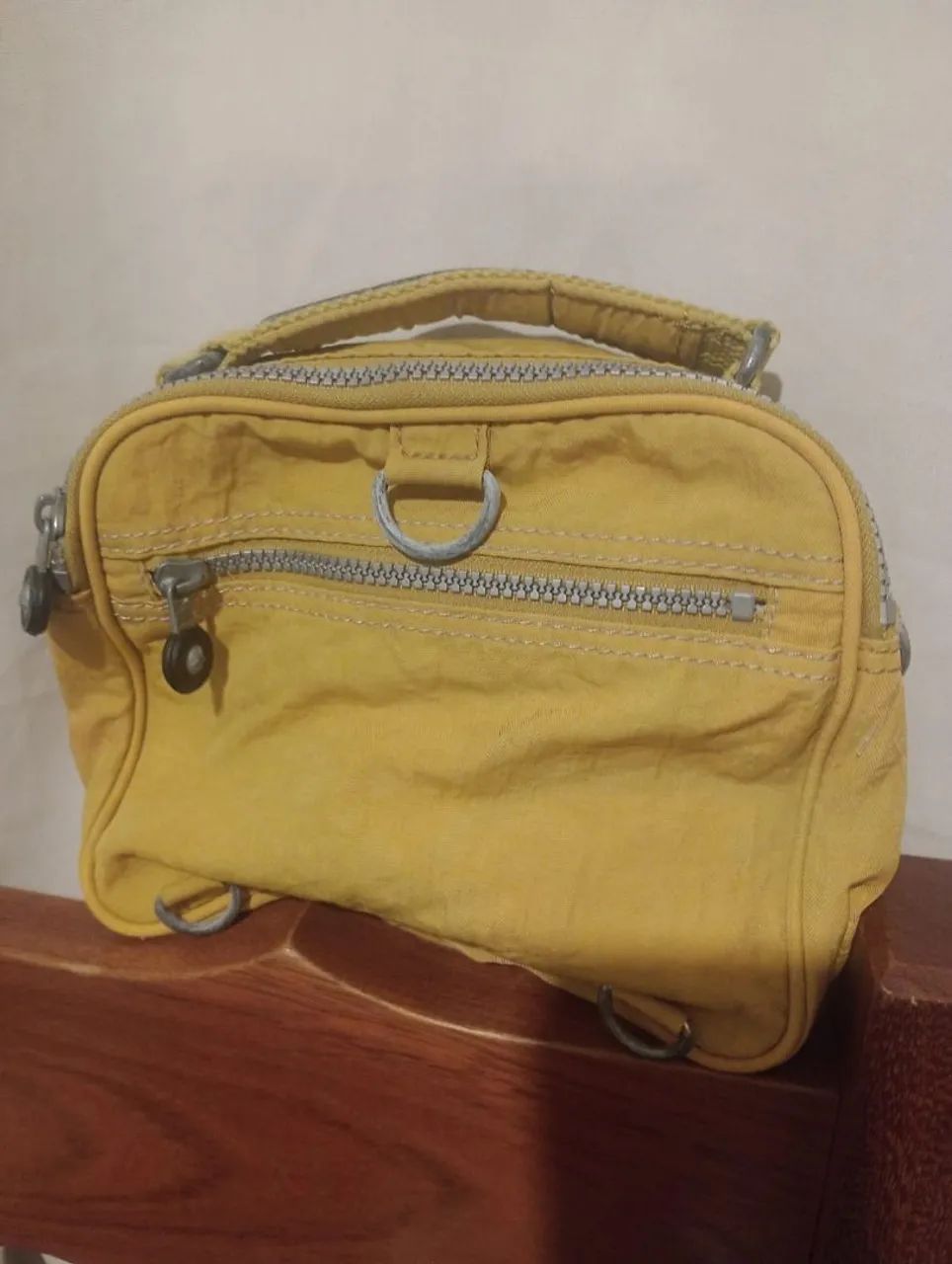 Bolsa de mão kipling com chaveiro  - Foto 3