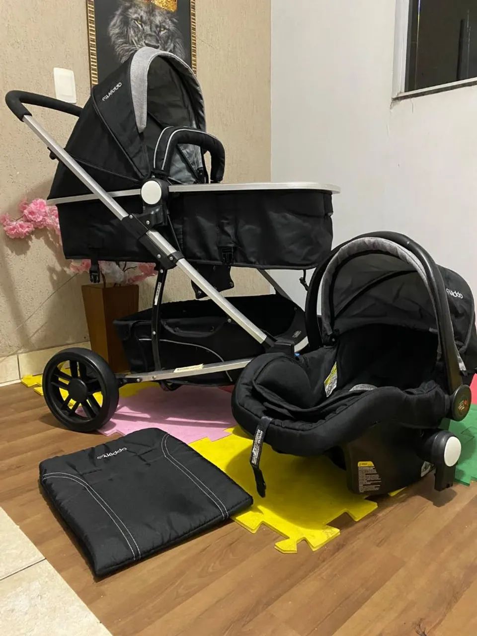 Carrinho Moisés com bebe conforto  - Foto 3