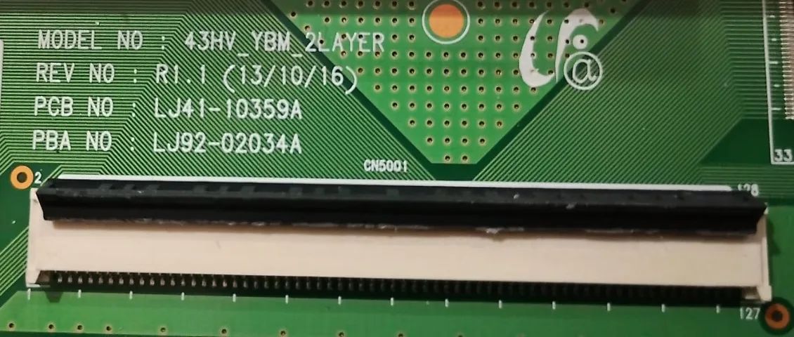  Placa Samsung 43HV_YBM_2LAYER
