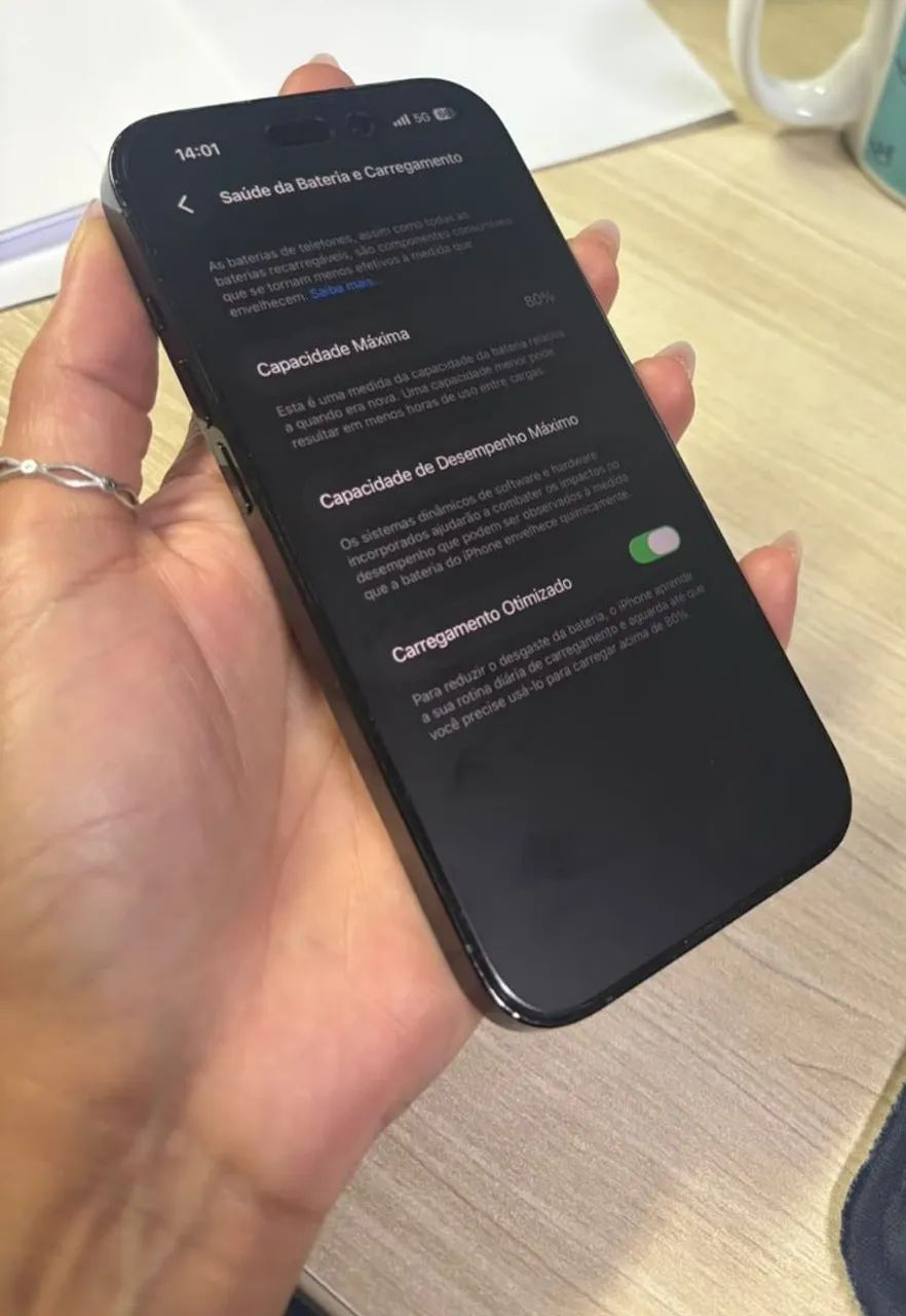 Iphone 14 pro 128gb preto - Foto 4