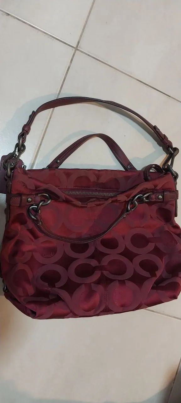 Bolsa usada 5 vezes coach original 