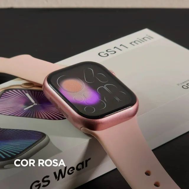 Smartwatch GS11 Mini (41mm) ? Chamadas Bluetooth, NFC e Saúde | Edição Compacta - Foto 4