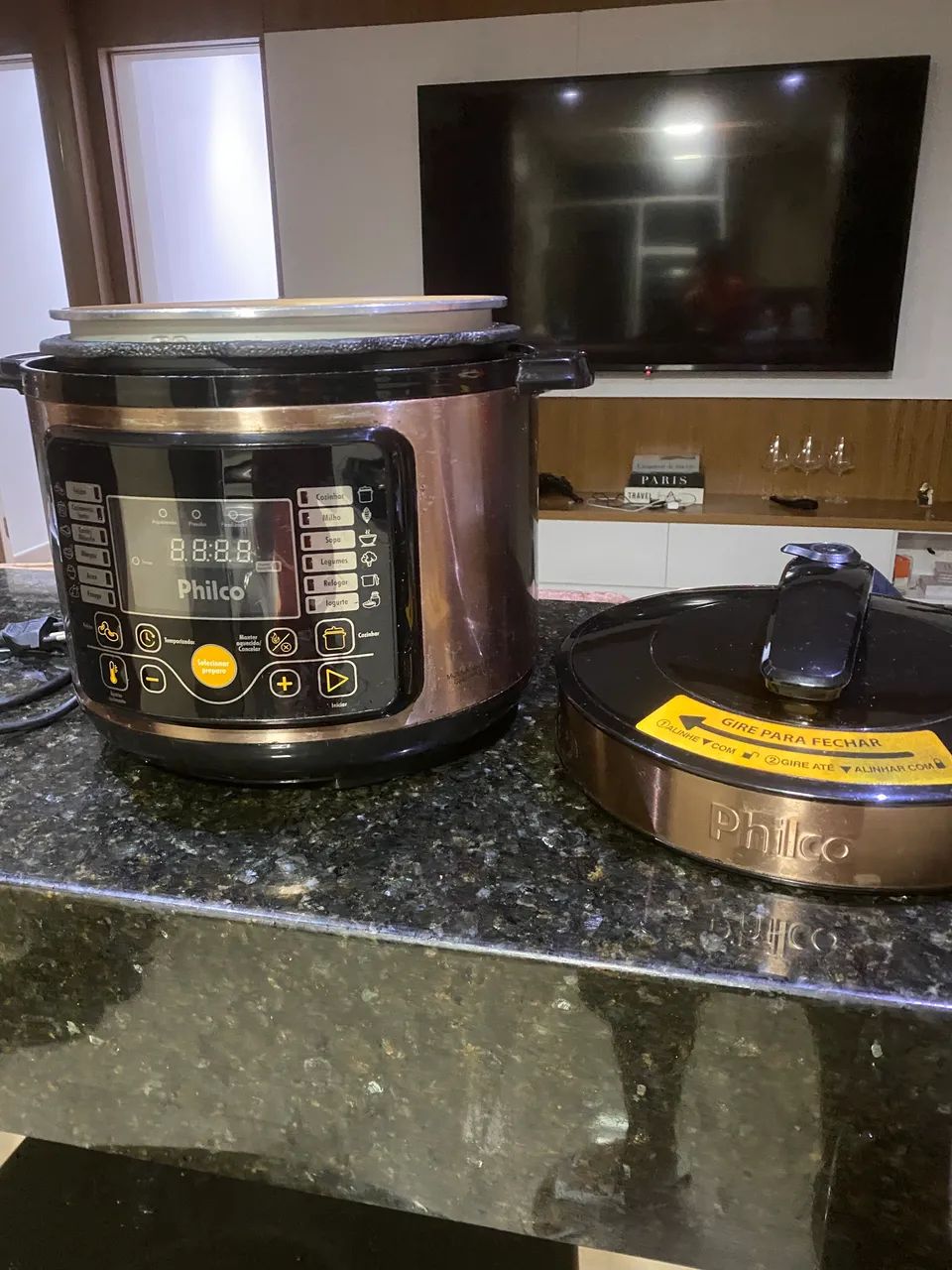 Panela de pressão elétrica Philco 5L - Foto 5