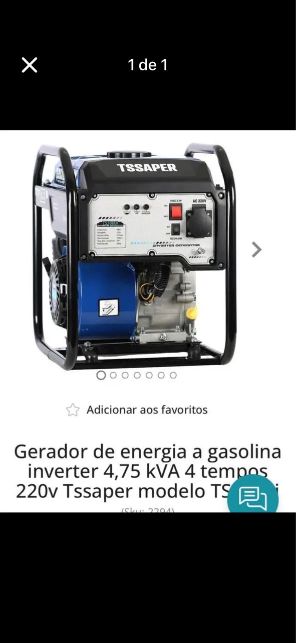 Generador eléctrico 4.7 kW  - Foto 5